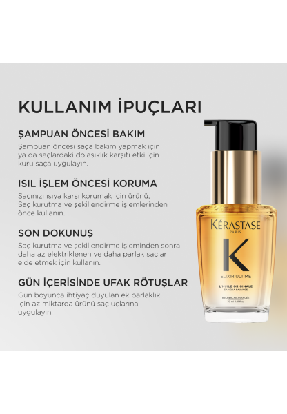 Elixir Ultime Saç Bakım Yağı 30 ml