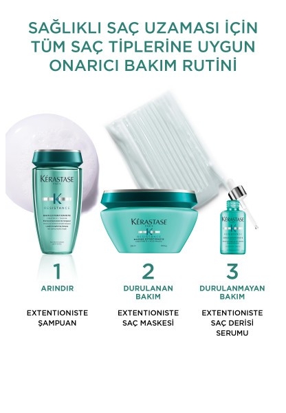 Masque Extentioniste Daha Uzun ve Güçlü Saçlar için Onarıcı Maske