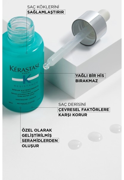 Serum Extentioniste Daha Hızlı ve Güçlü Uzayan Saçlar için Bakım Serumu